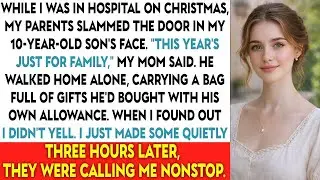 While I Was In Hospital On Christmas, My Parents Slammed The Door In My 10-Year-Old Son’s Face...