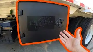 Installing An Underbody Tool Box On Garbage Truck (Minimizer 18