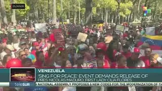 Venezuela, 'Sing for Peace' event demands release of pres. Nicolas Maduro, first lady Cilia Flores