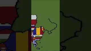 Small Scale Ukraine #ukraine #ukrainian #maps #flags #minecraft
