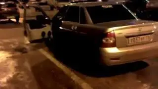 Фронт на Lada Priora, 2 пары hannibal x6l, swap pro23, pride lc15v2