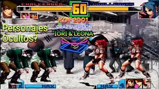 KOF 2001 Crazy Version (Test) Como Desbloquear Personajes [Hack Version] 