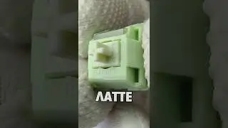 То самое ЛАТТЕ - свитчи Matcha Latte v2 в Mchose G75 Pro #Mchose #Switches #Свитчи