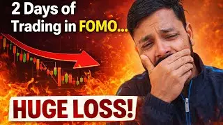Trading in FOMO। trading me big loss kaise hua। trading challenge ।how to avoid FOMO kya h 