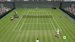 Full Ace Tennis Simulator | vs @KINGBARBOZA | Wimbledon R32