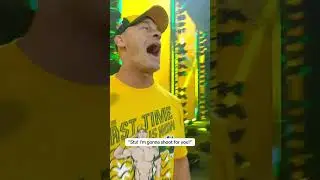 John Cena takes the camera on his final international entrance. #WWEonNetflix #WWECrownJewel