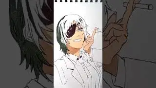 Chainsaw man himeno drawing #chainsawman