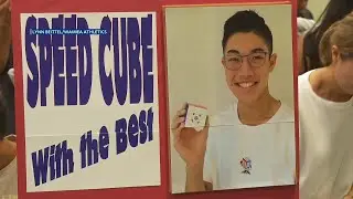17-year-old Matty Inaba: Sixth in world rankings, third in U.S. for 3x3 Rubik's Cube speed