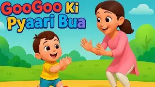 Bua & GooGoo 💖 | बुआ और गूगू | Hindi English Kids Song | Cartoon Song | Nursery Rhyme