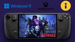 Redfall | Steam Deck Gameplay + Performance | Windows 11 Game Pass