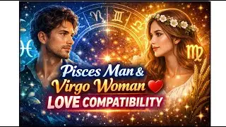 Pisces Man & Virgo Woman ❤️ Love Compatibility | Soulmate Bond or Hidden Challenge?
