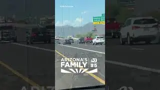 Arizona DPS troopers 'pit' suspect during pursuit #shorts #scottsdale #101 #azfamily