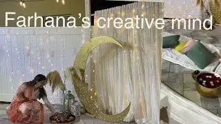 FARHANA'S CREATIVE MIND| FARHANA'S ARTISTIC HENNA NIGHT | HENNA NIGHT | NAUSHEEN MAJLISH ||