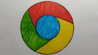 Chrome logo drawing 