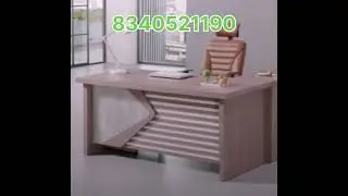 Luxury Fancy Bed  Premium Office Counter for Modern  Sundar Fancy Bed with Designer Office Counter