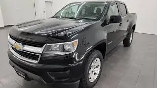 2018 CHEVROLET COLORADO CREW SHORT LT BLACK CLEARCOAT 4K WALKAROUND 13859Z SOLD!