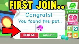 Playing in Adopt Me Server With 0 Players..