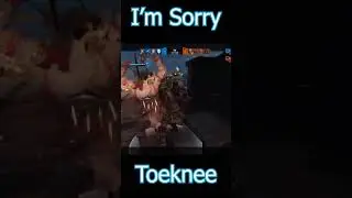 I'm Sorry Toeknee....
