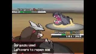 Pokemon Black / White WiFi Battle - Cloud Strife Vs FizzyStardust