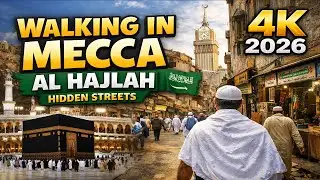 Muslims best place makkah - Streets of Makkah 2026 🇸🇦 4K Walking #makkahmadinah #allah#islamicvideo 