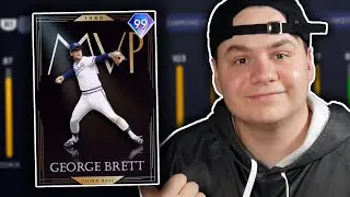 i debuted 99 GEORGE BRETT against a TOP 50 PLAYER on LEGEND..