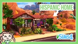 HISPANIC HOME! || THE SIMS 4 SPEED BUILD 🏡
