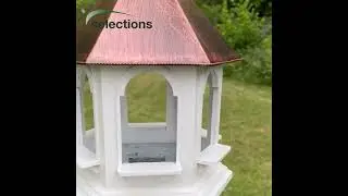Rozel Hanging Bird Table #birdtable #birdfeeder #woodenbirdtable