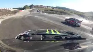 2015 Norway RX Petter Solberg Onboard Semi Final 1 Solberg Vs Ekstr&ouml;m! - World RX Rallycross