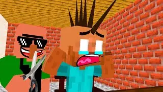 Minecraft Mobs Shorts #7 : NEW HAIRCUT (Minecraft Animation Parody)