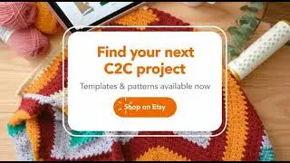 Crochet Pattern C2C Digital Download PDF Counted For Crocheting Blanket