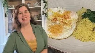 Arroz a lo pobre. Riquísimo.