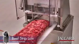Jaccard TSHY Meat Tenderizer - Beef Strip Tenderization