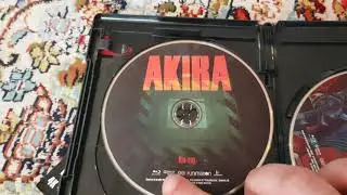 Unboxing Akira Blu-ray 4k Ultra HD