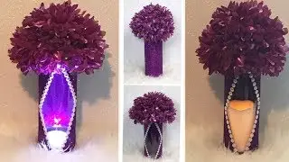 How To Create A Fabulous Lit Purple Wedding Centerpiece / Wedding Theme Decor