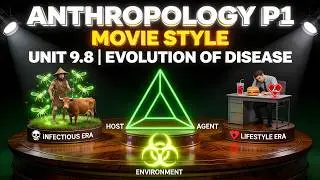 Anthropology Optional P1 || Unit 9.8 || Evolution of Disease: Plagues to Diabetes || UPSC CSE