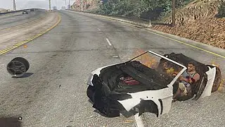 Реалистичные аварии в GTA 5 [улучшенный игровой процесс GTA V для ПК]