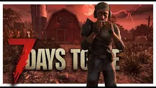 Will This Barn Base Survive the FIRST Blood Moon Horde?! 7 Days to Die Survival Revival 2.5 - Ep 6