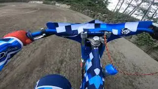 Krzysztof Harendarczyk Onboard Tor Bąków Mini Speedway Shupa 125
