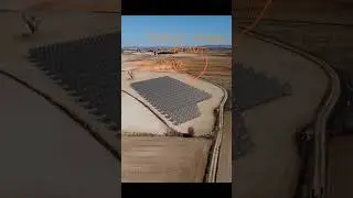 Realistic solar power plant in Blender - Rotoscopy, Geometry Nodes and Mixing nodes
