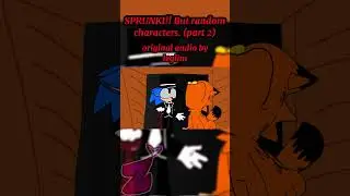 SPRUNKI!! but Every Characters are Randomly (Part 2) | Multi-Fandom #crossover #animation #shorts