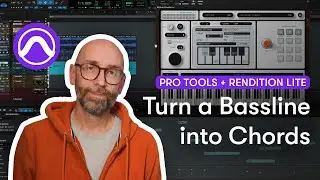 Создание партий клавишных на основе басовой линии с помощью Nightfox Audio Rendition Lite