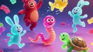 Gummy Giggle Makes a Wiggle English Nursery Rhyme Kids Songs