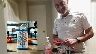 Handheld Bubble Machine - 3D Printing Parts, Assembly, and Operation