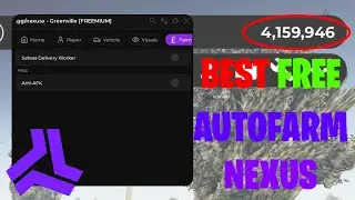 The BEST *FREE* AUTOFARM Script for GREENVILLE | Nexus
