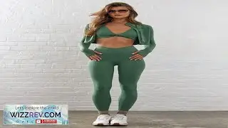 Musera Sport Crossover Waist Fitted Contour Activewear Leggings Workout Summer Holiday Gym