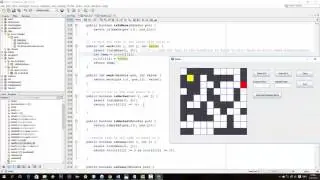 Maze Solving DFS And BFS Java (Ahmed) (Arabic)