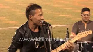 Muse - Uprising (cover) by a Naga Band in Delhi