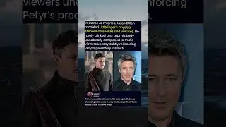 In Game of Thrones, Aidan Gillen modeled Littlefinger's physical stillness on snakes and vultures.