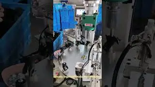 YESHINE High Quality Auto Luggage Wheel Installation Machine #luggagemakingmachine