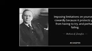 Tribute to  Mr. Vladimir Kosma Zworykin Russian-born American electronic engineer, inventor
